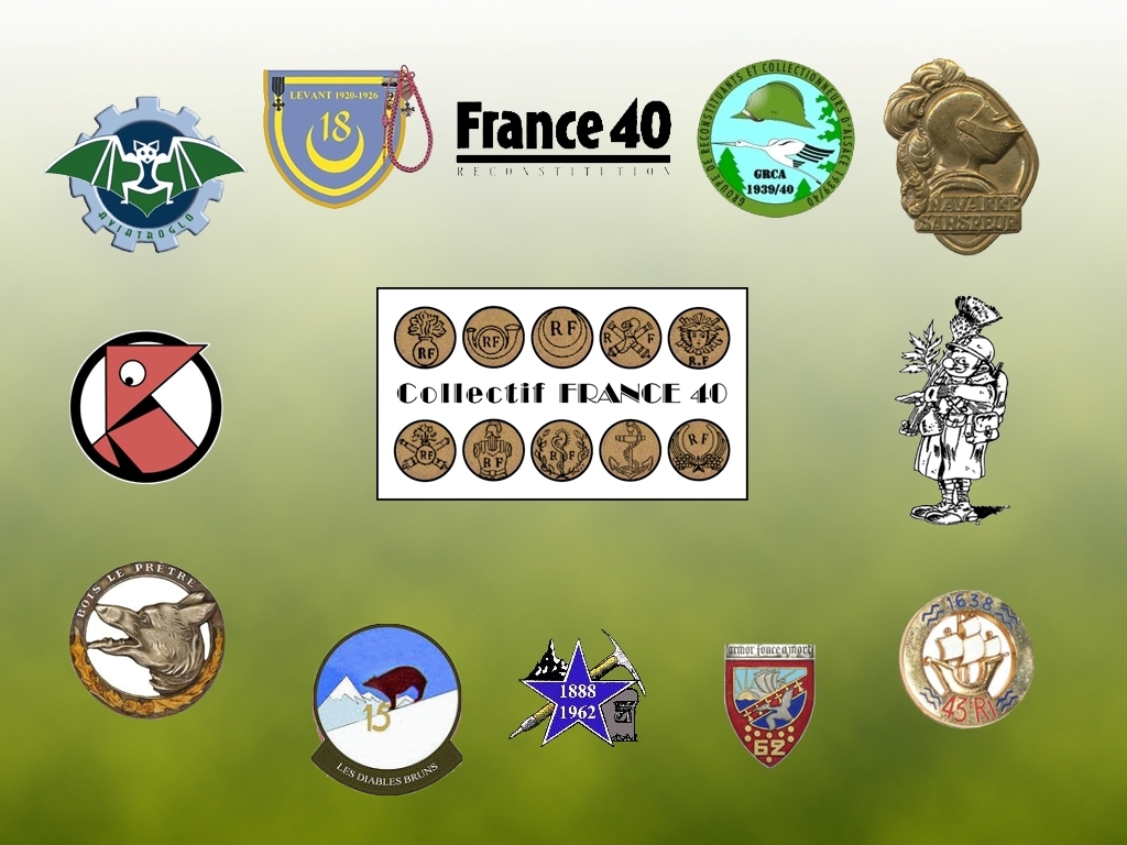 Collectif France 40 - Logos des Partenaires